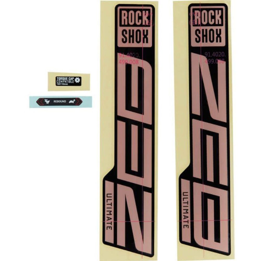 11.4018.105.051 - ROCKSHOX AM DECAL ZEB ULT 27/29 MCPRF/GLB