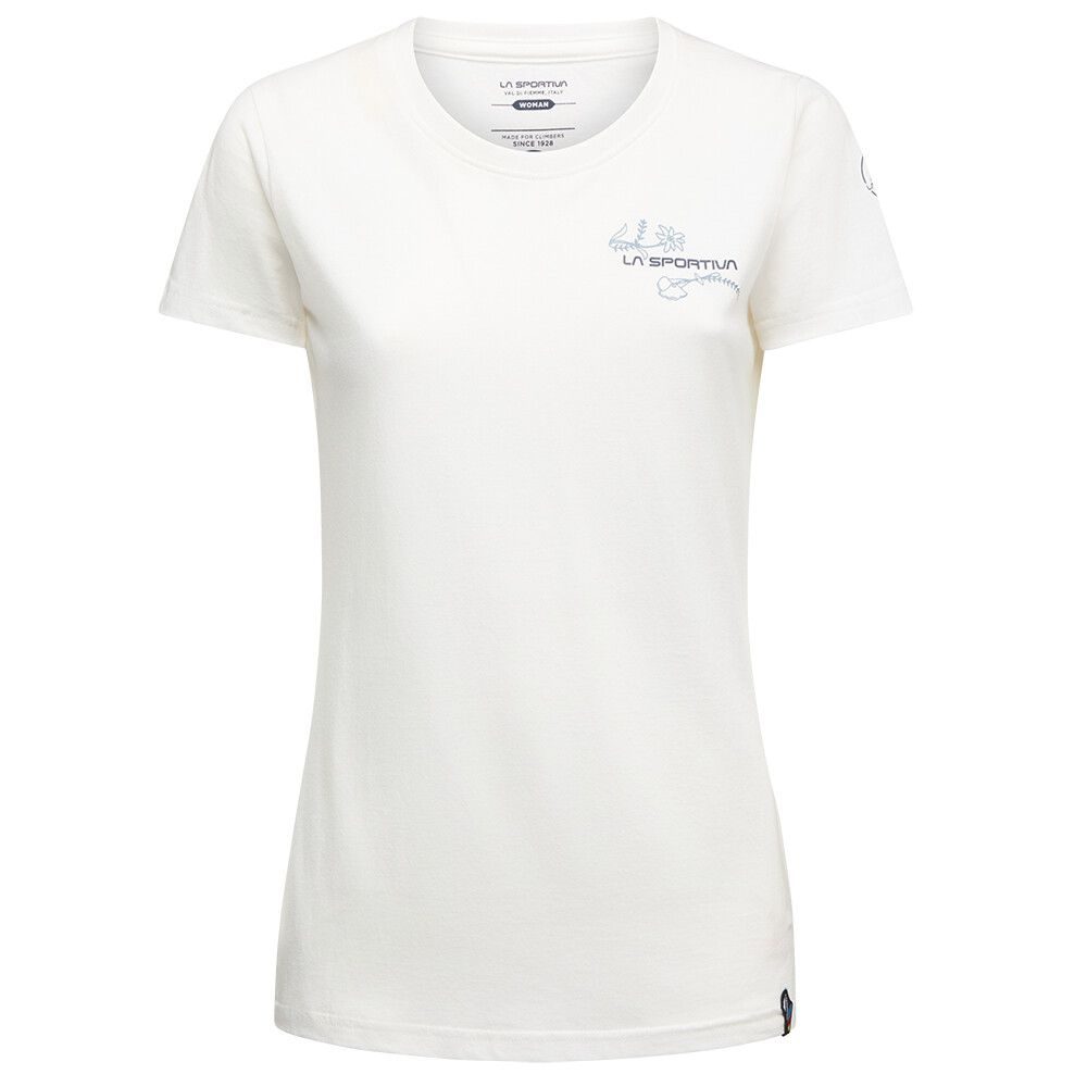 Climb Flower T-Shirt W Chalk/Limestone