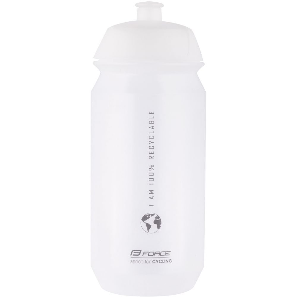 BIO EARTH 0,5 l, transparentní-šedá