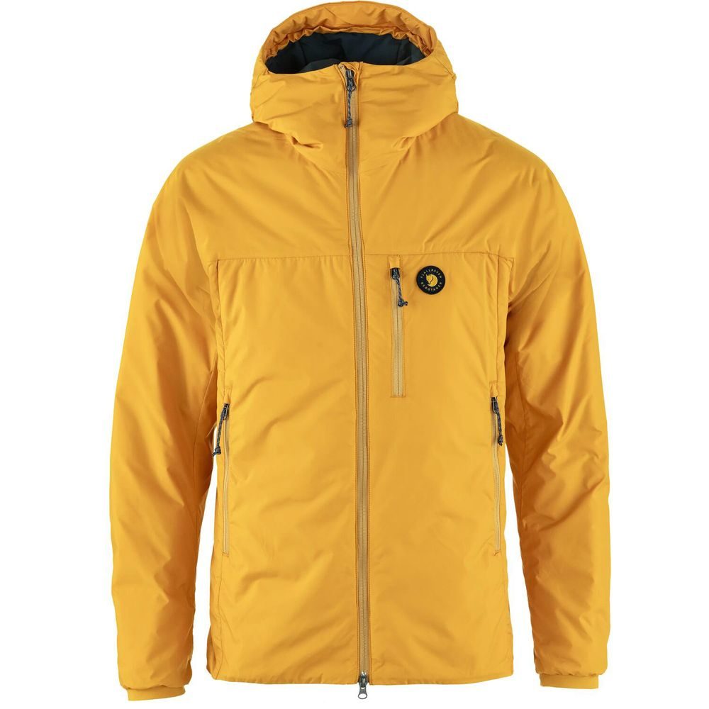 Bergtagen 60 Insulation Jkt M Mustard Yellow-Mountain Blue