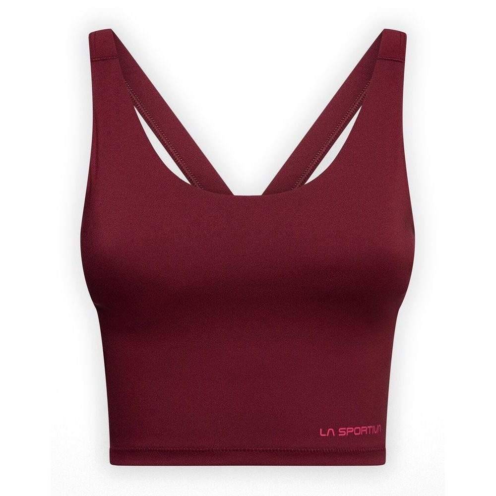 Cosmosis Bra Tank W Redwood/Azalea