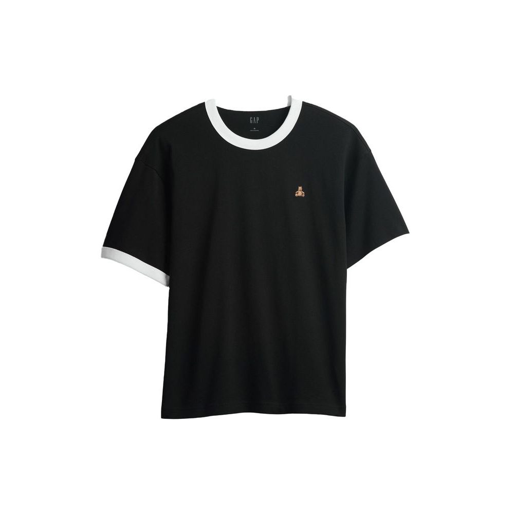 Oversize tričko Brannan Černá