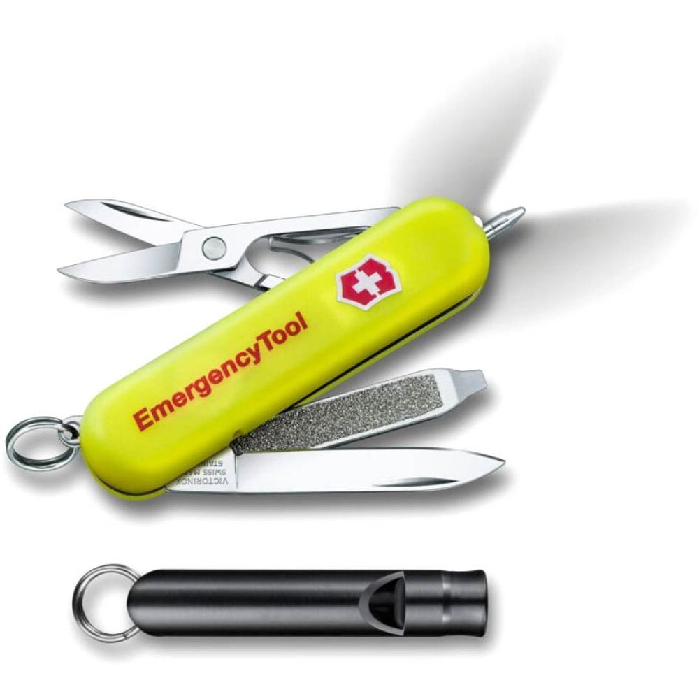 Signature Lite, Emergency Tool, 58 mm, žlutá fosforeskující