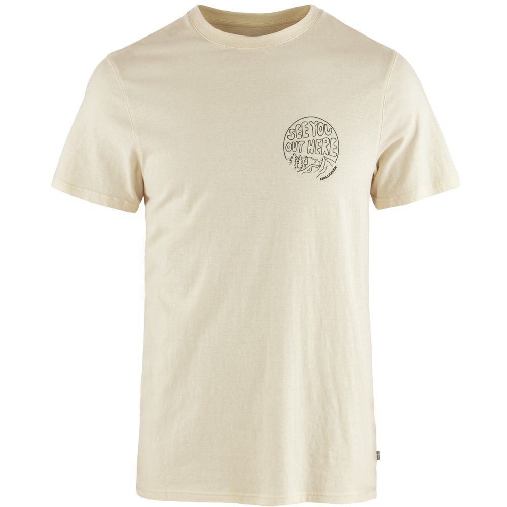 Hemp Blend Out Here T-shirt M Chalk White