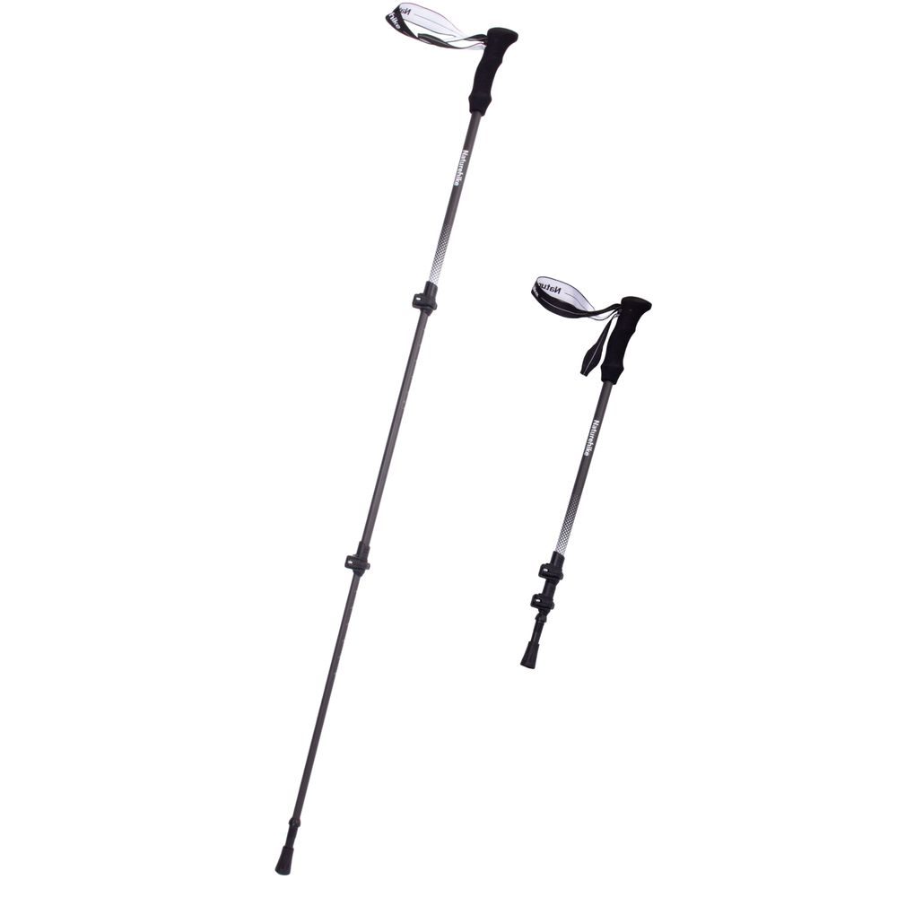 CNK2300DS010-09 trekingová hůl černá, 62-135 cm