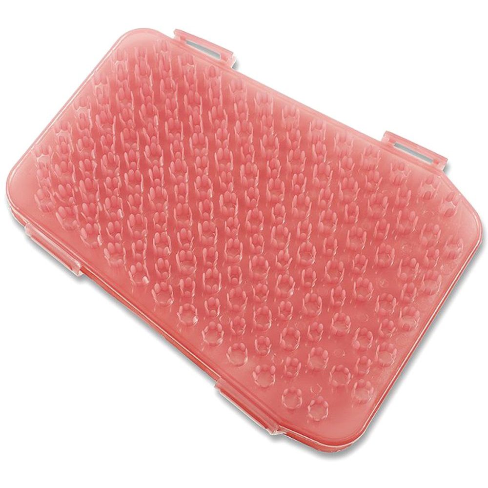 YATE Masážní žínka do sauny růžová tmavá