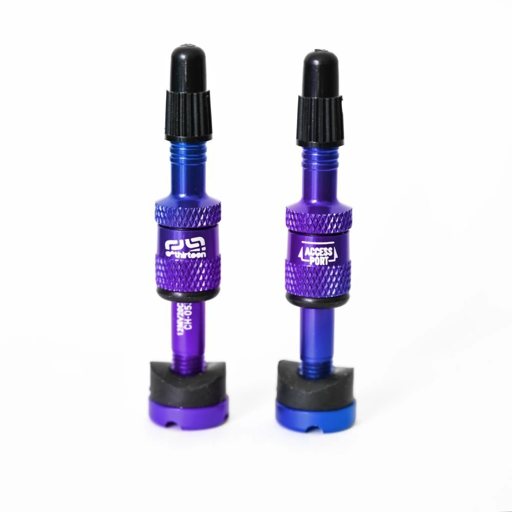 Presta Quickfill Tubeless Valves | Gen2 | 23-31mm Depth | 2 Pieces | Intergalactic