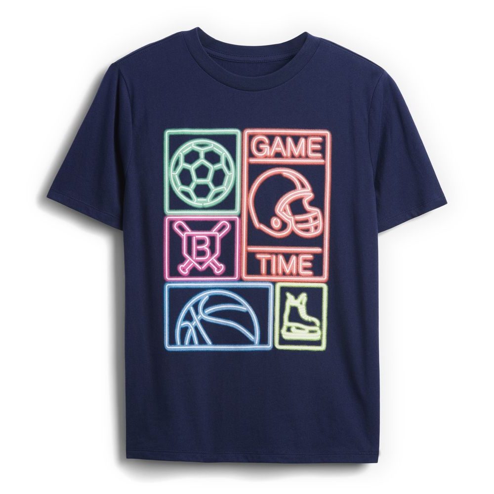 817480-09 Dětské tričko Tmavě modrá