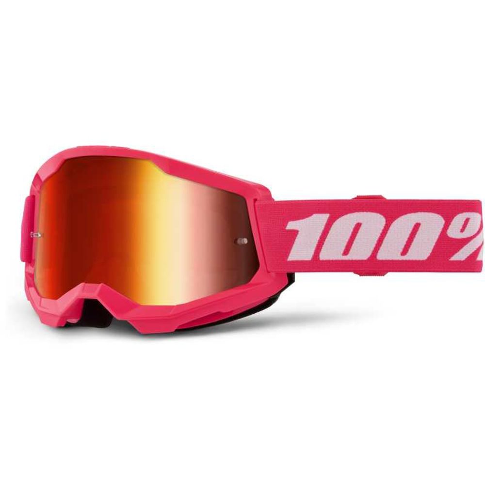 STRATA 2 Goggle Pink - Mirror Red Lens