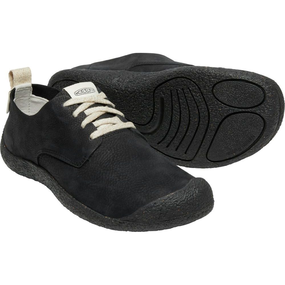 MOSEY DERBY LEATHER MEN, black/black