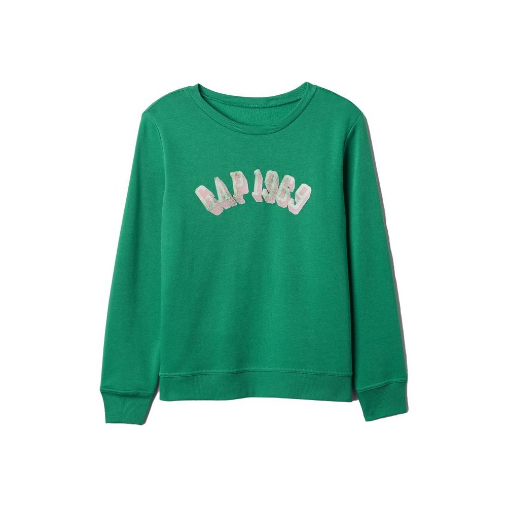 Mikina s logem Zelená