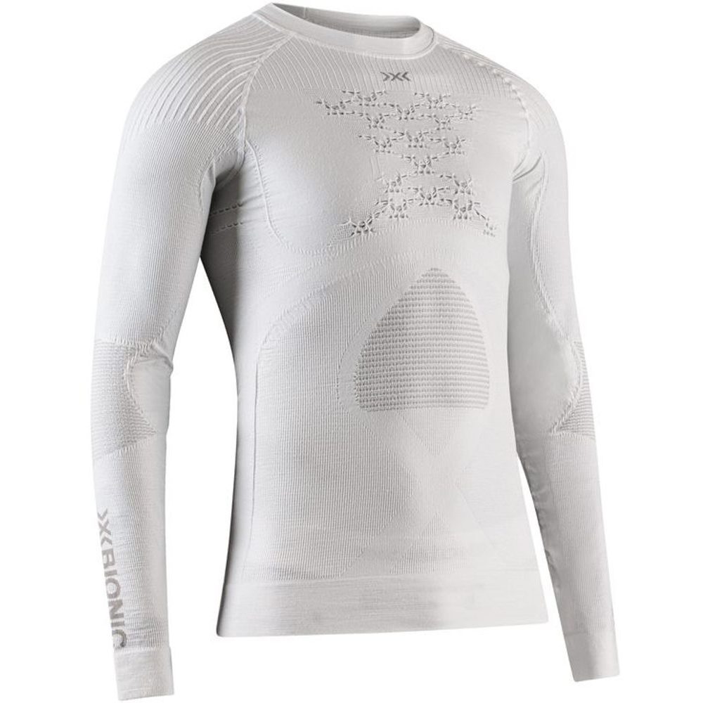 X-BIONIC® ENERGY ACCUMULATOR 4.0 ARMADILLO SHIRT LG SL ARCTIC WHITE/PEARL GREY