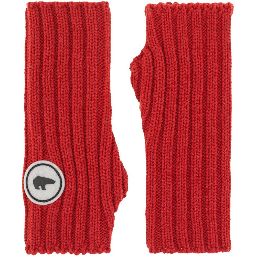 Lien Mittens mineral red