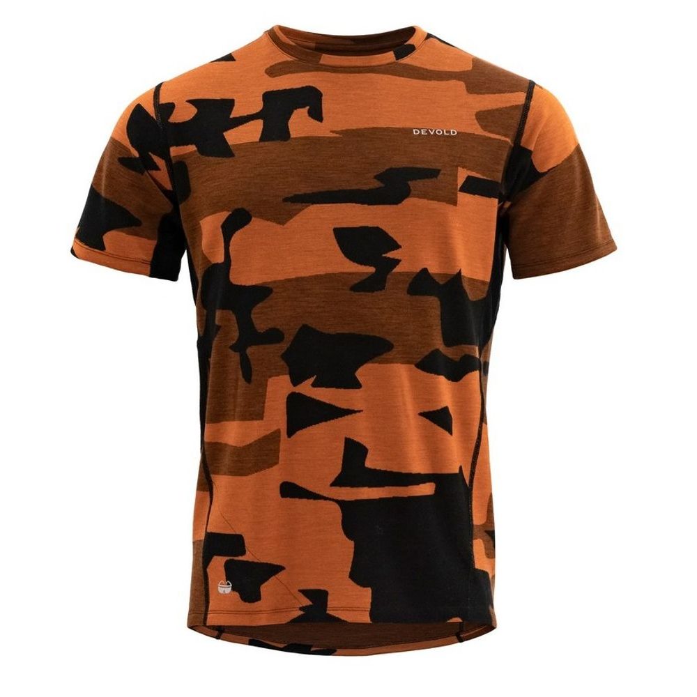 Kløvstien Merino Tee Man, Flame