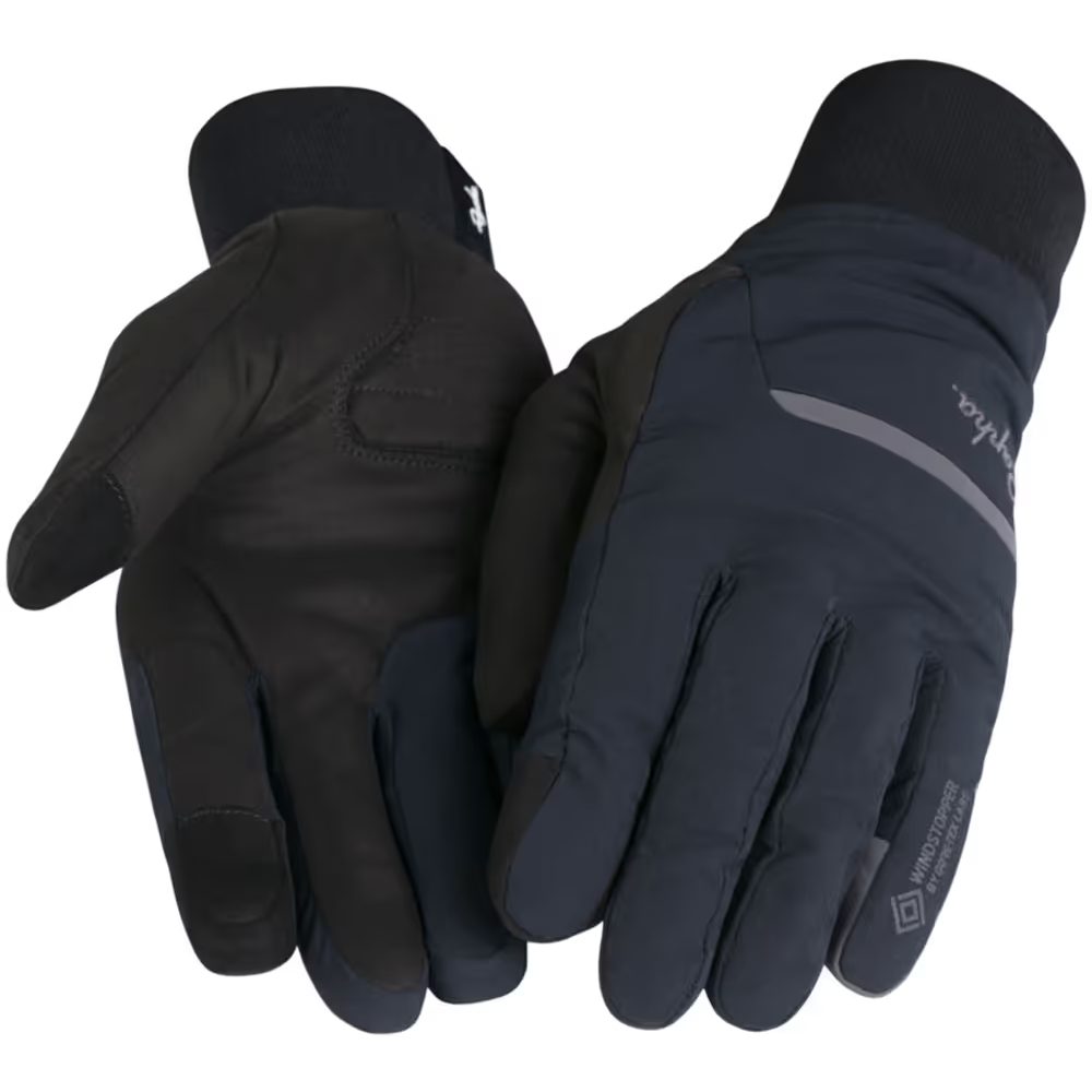 Insulated Windstopper Winter Cycling Gloves Black