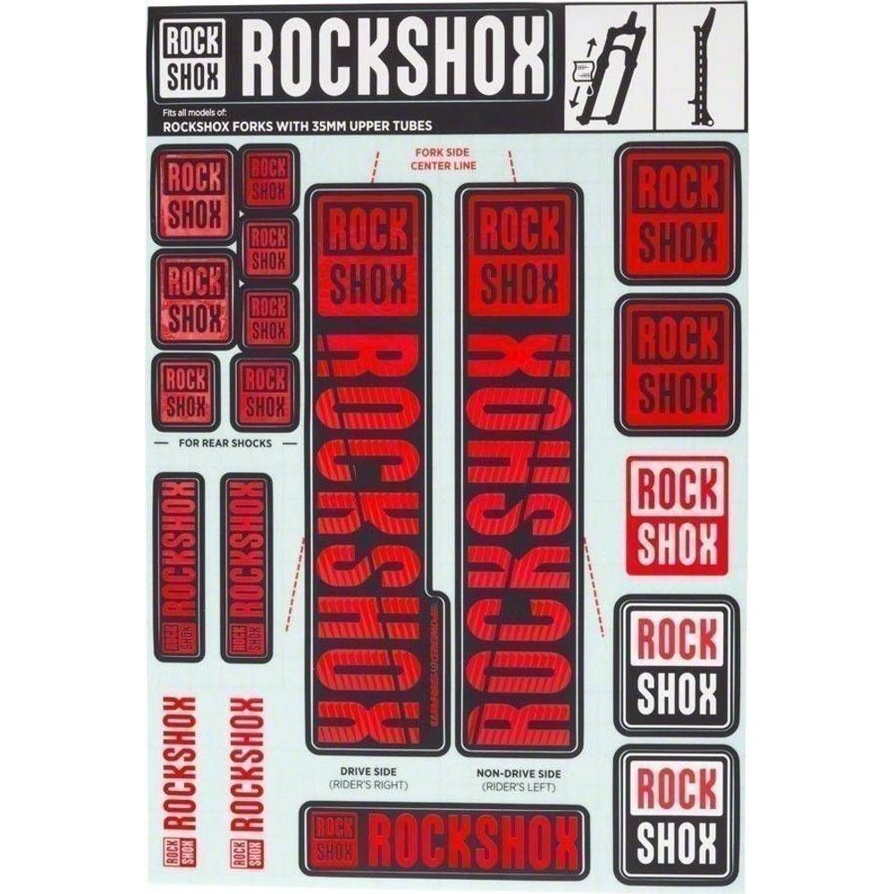DECAL KIT 35MM OXY RED