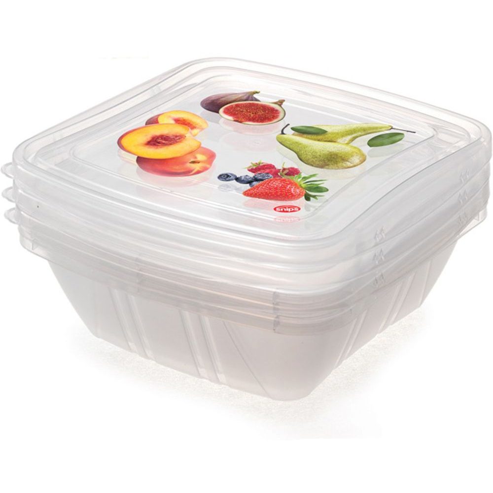 Dóza na potraviny 0,5l, 3ks