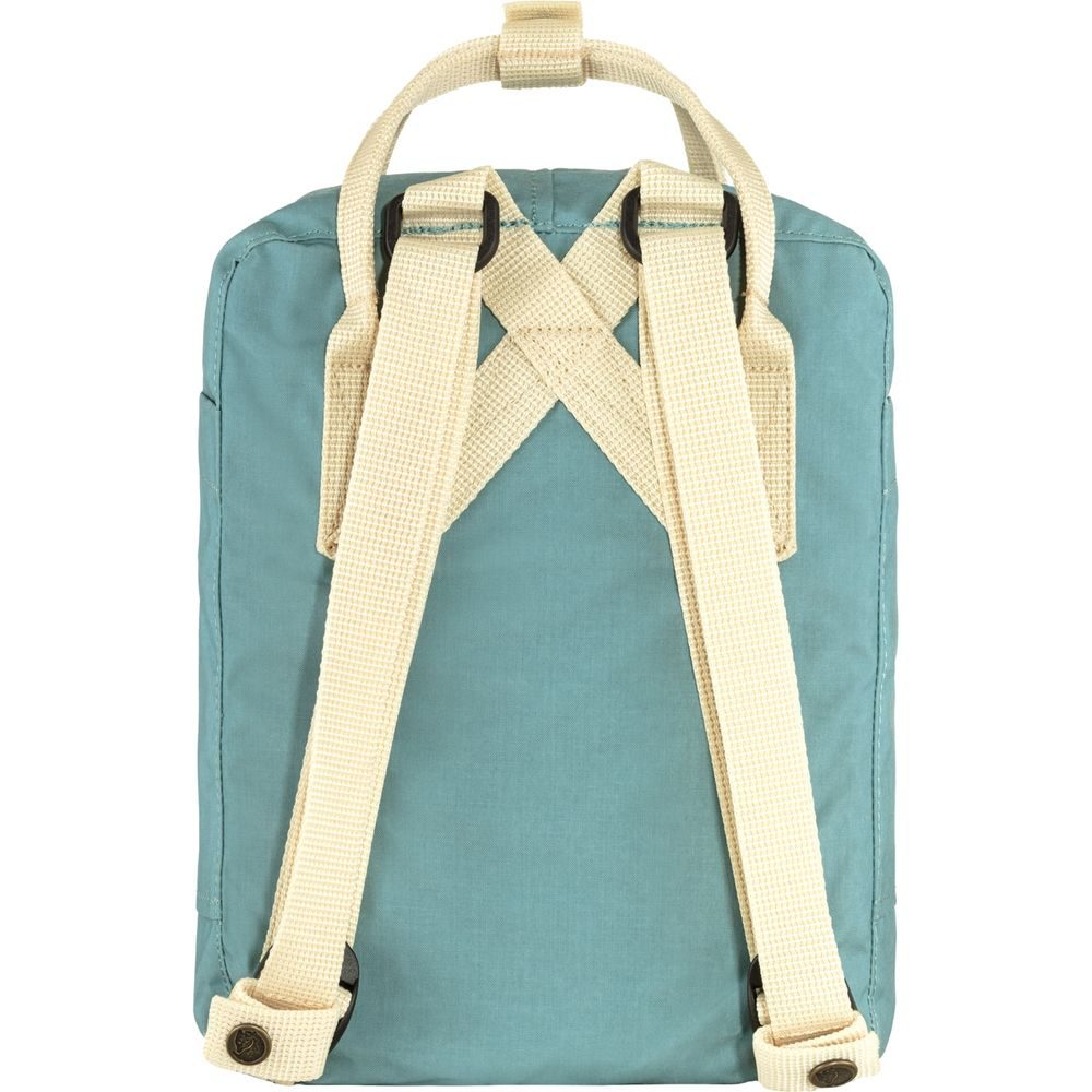Outdoorweb.eu Kanken Mini Sky Blue Light Oak m stsky batoh FJALLRAVEN 85.55