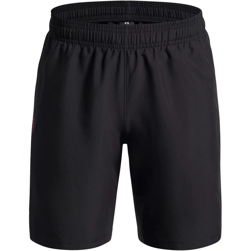 UA Tech Woven Wordmark Short-BLK/BLK