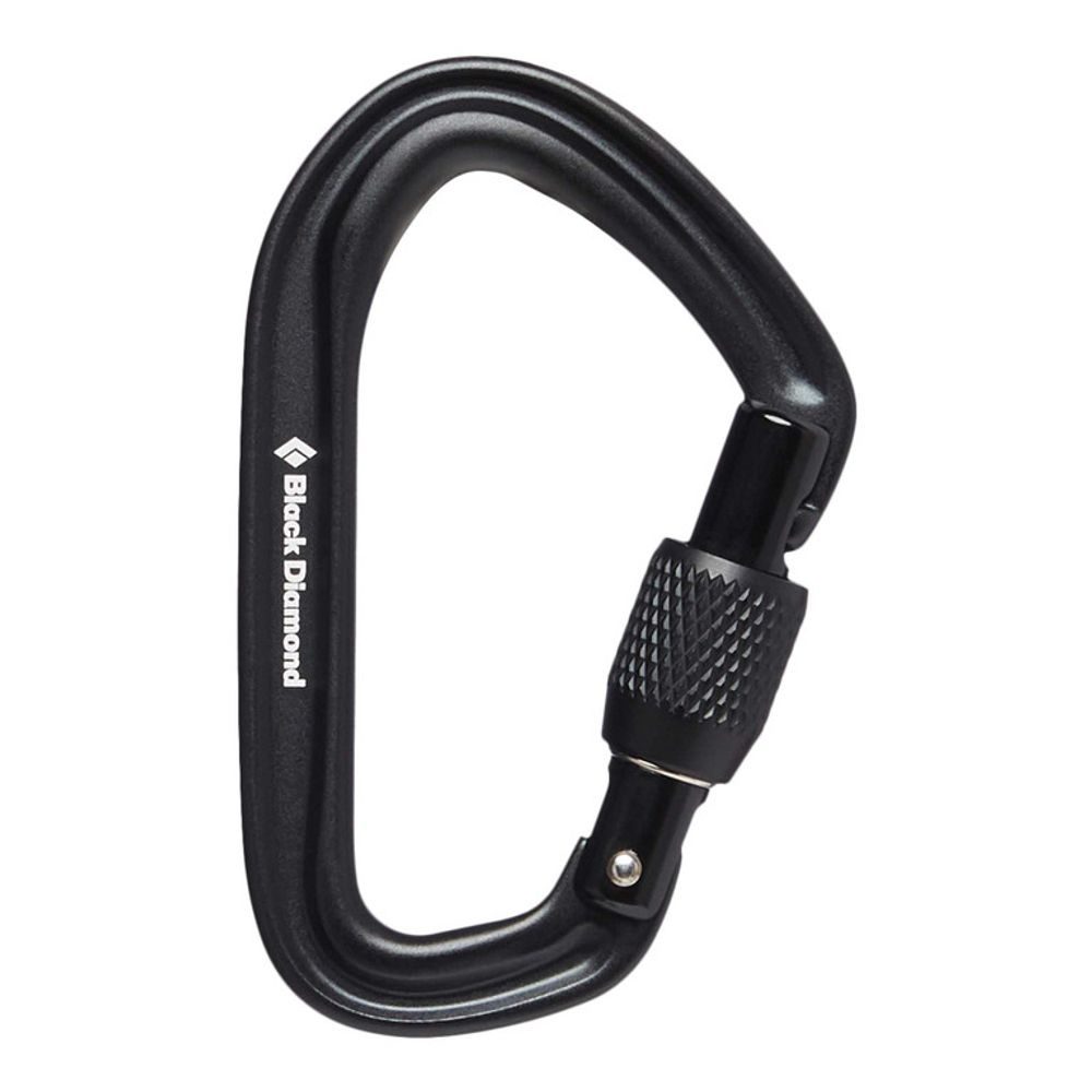 HOTFORGE SCREWGATE CARABINER Black