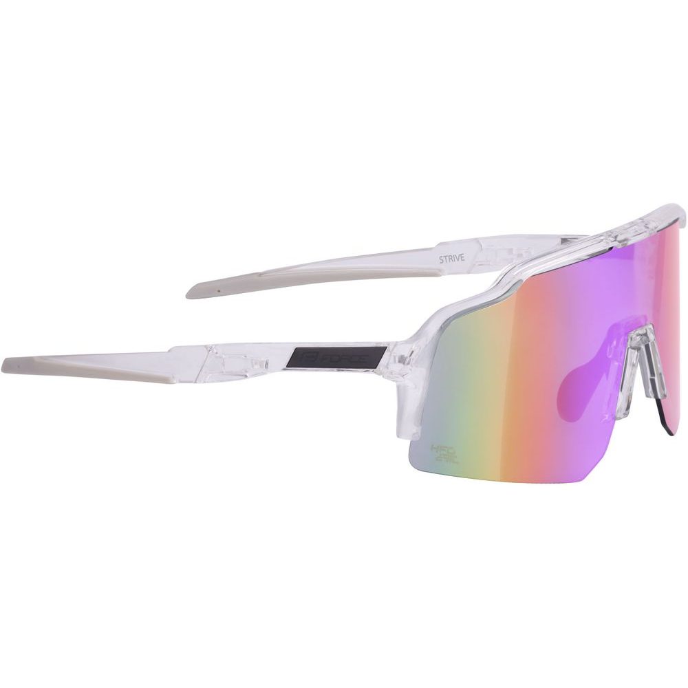 STRIVE transp., fial-žluté zrc. sklo