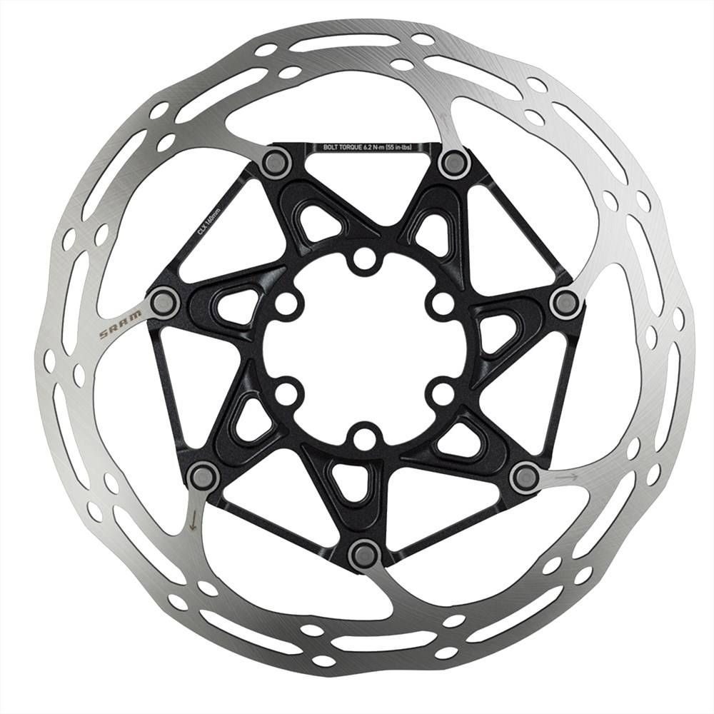 ROTOR CNTRLN 2P 160MM BLACK ST ROUNDED