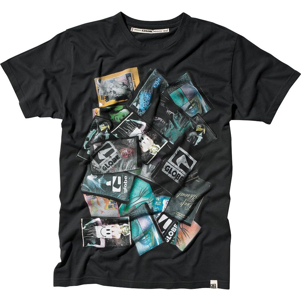 1010007 LUSTER SS TEE BLACK - pánské tričko kr.rukáv