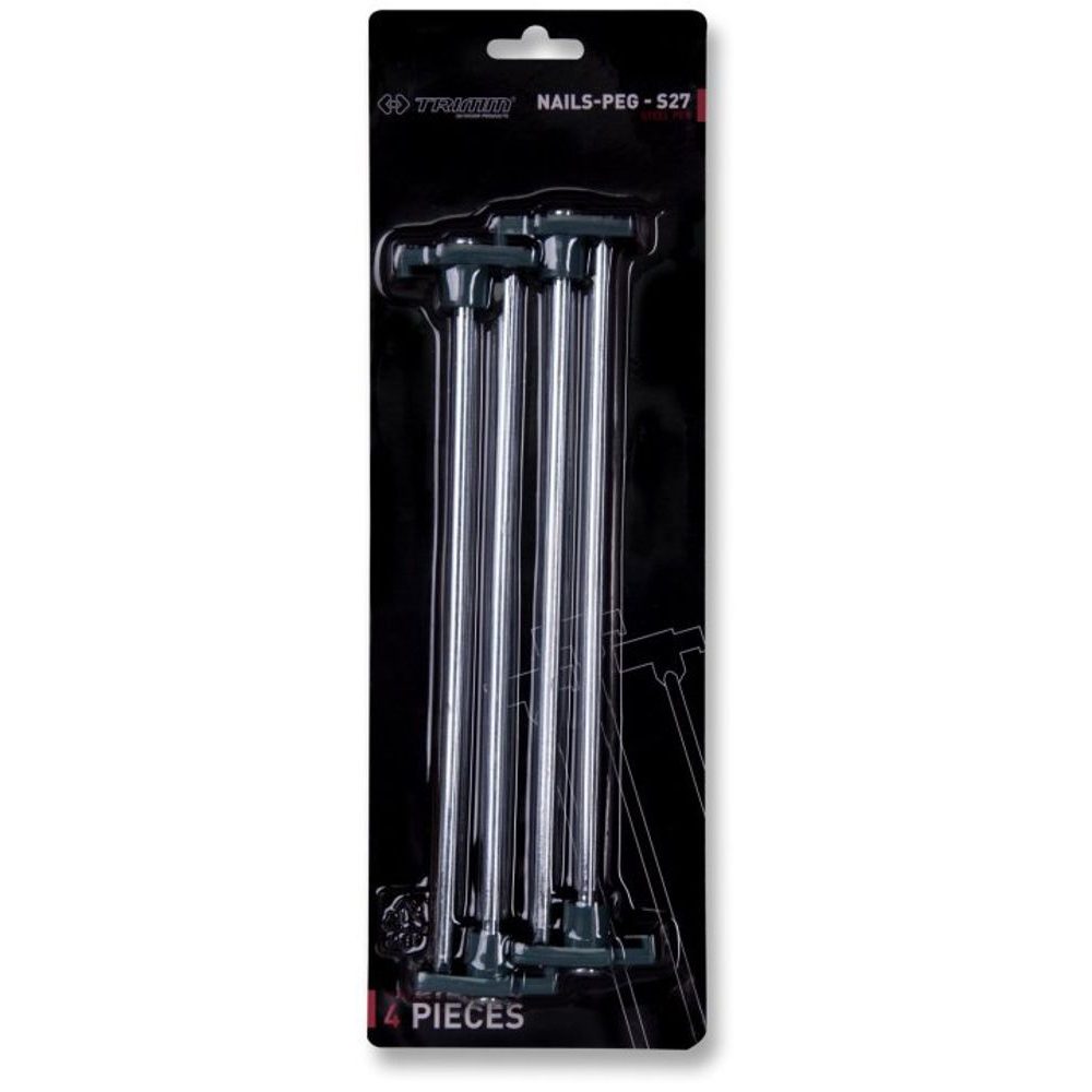 NAILS-PEG - S27 silver - sada 4 ks