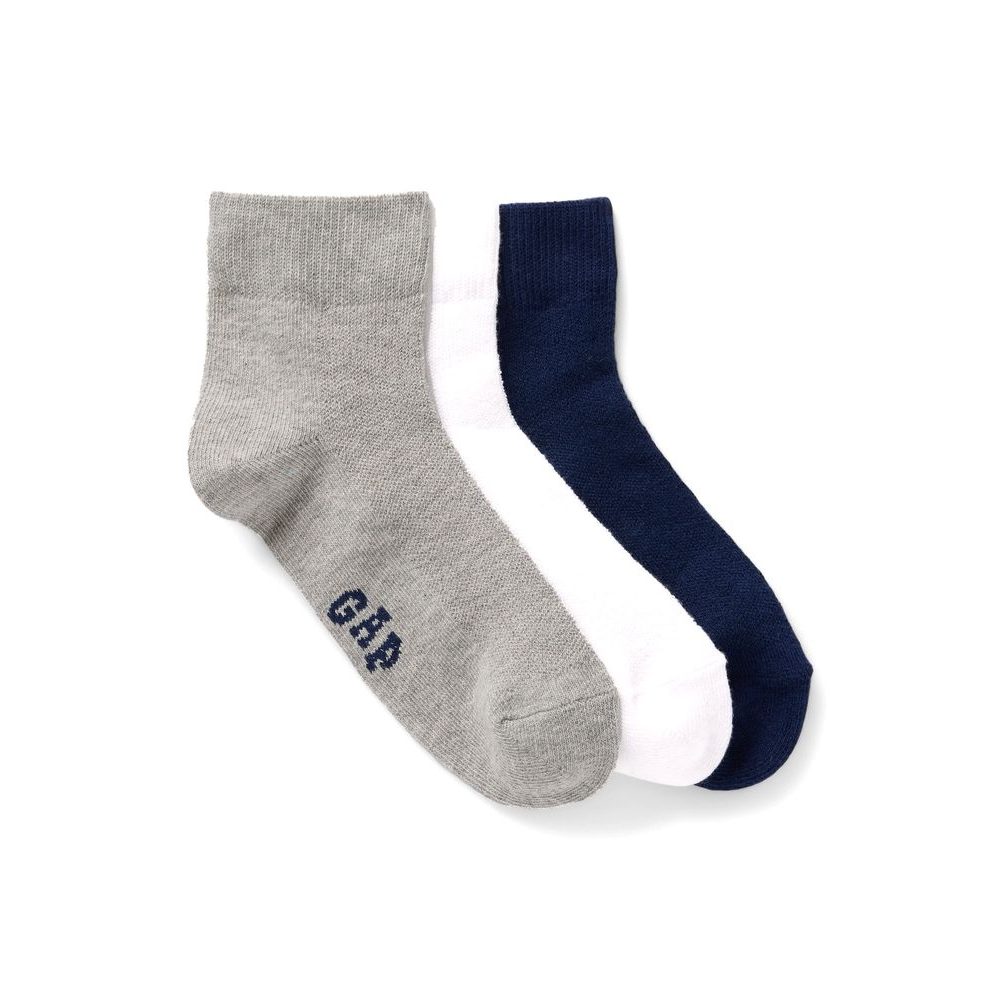 Dětské ponožky, 3 páry Barevná