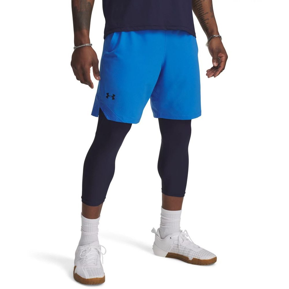 UA Vanish Woven 8in Shorts-BLU