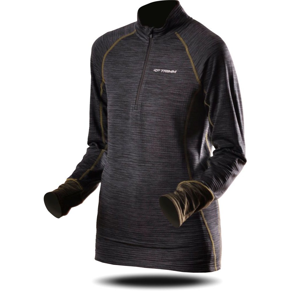 CLINIC LADY grey melange/army green