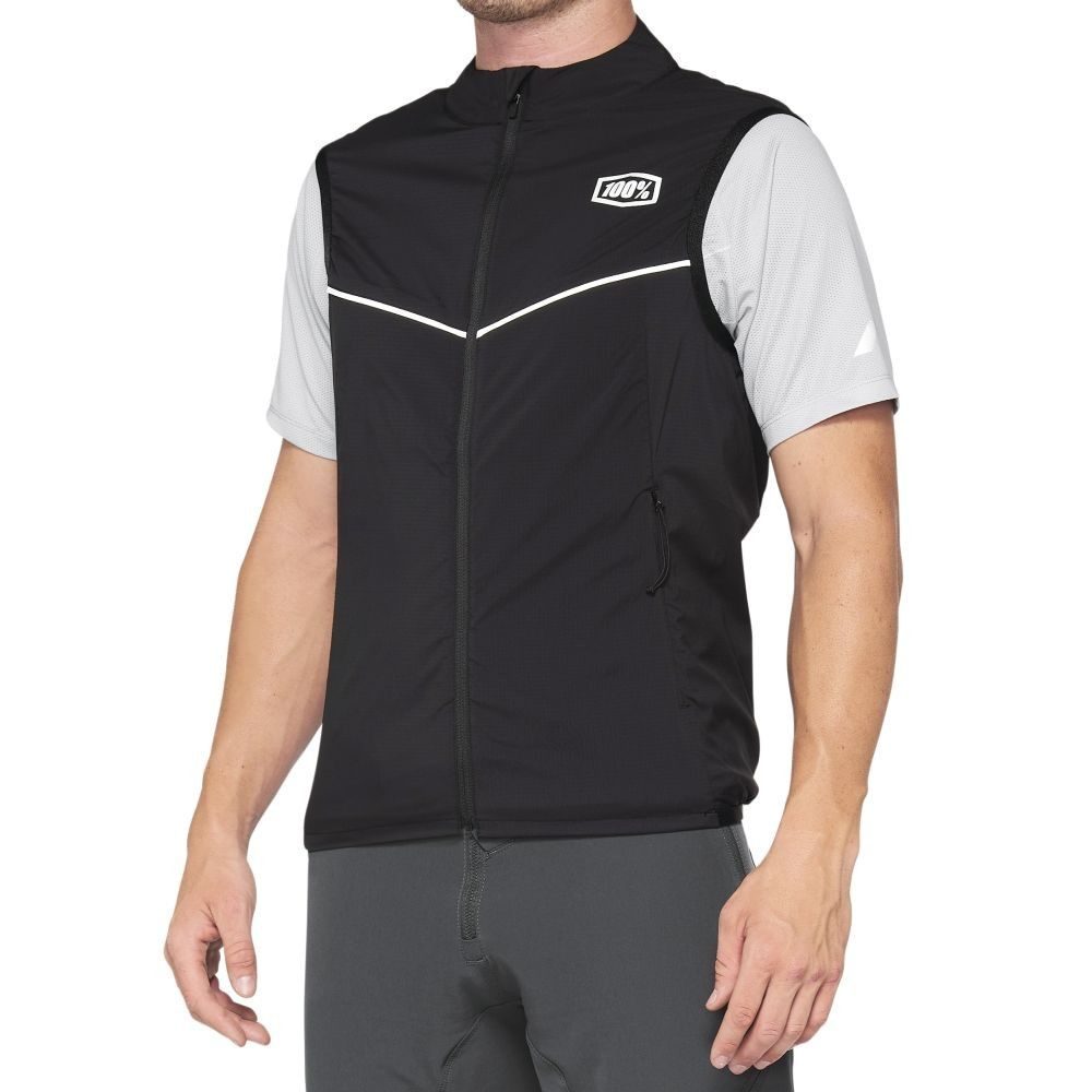 CORRIDOR Stretch Vest, Black