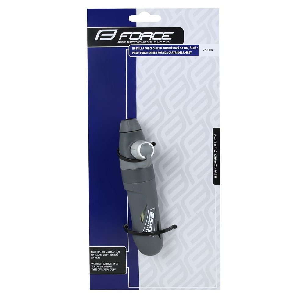 SHIELD bombičková na CO2, šedá