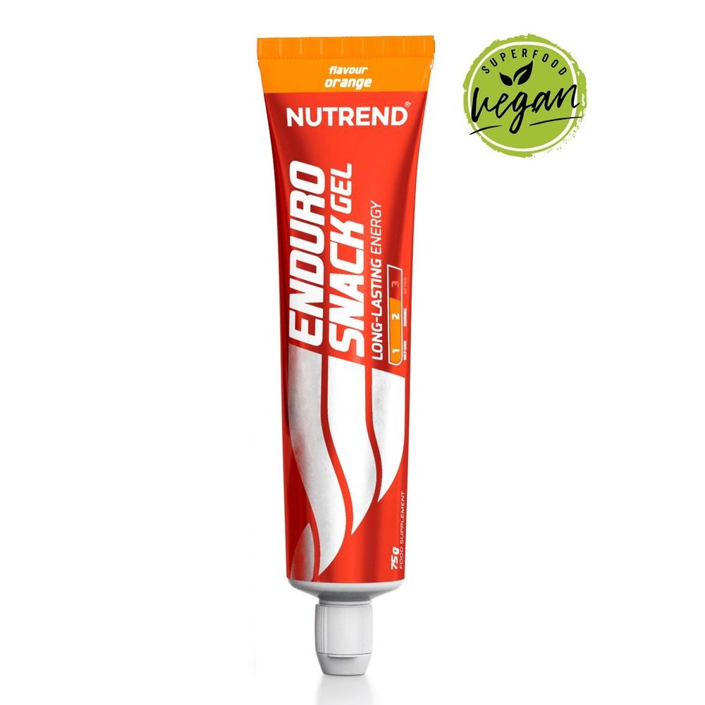 Endurosnack gel, tuba, 75 g pomeranč
