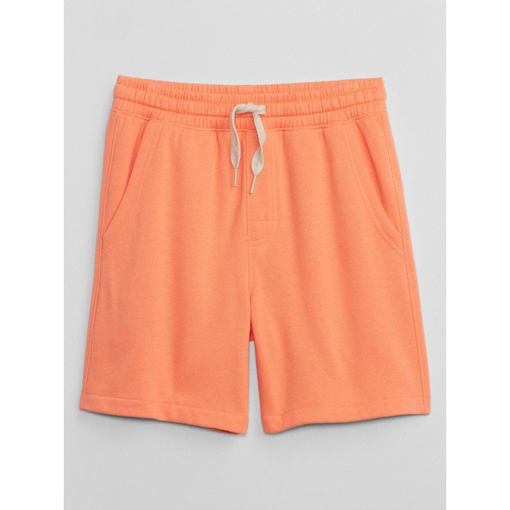 624263-07 Dětské teplákové kraťasy Oranžová