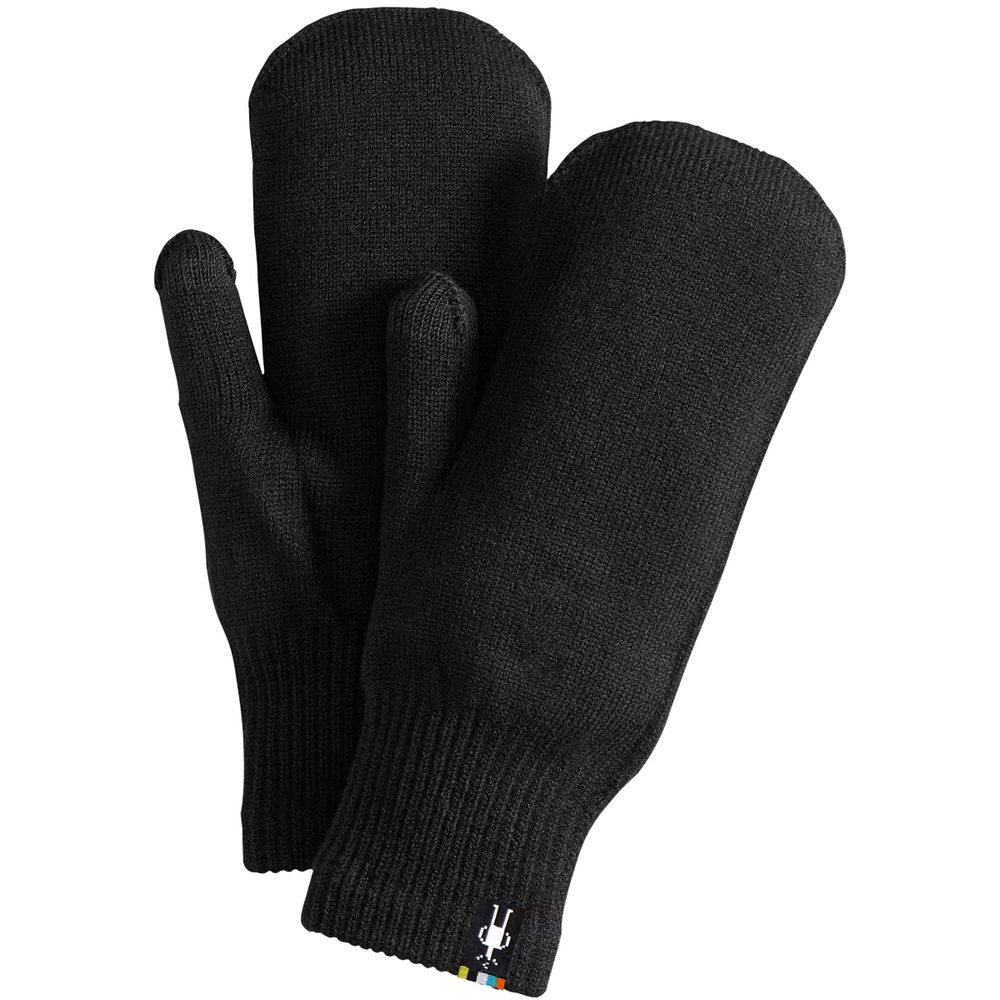 KNIT MITT, black