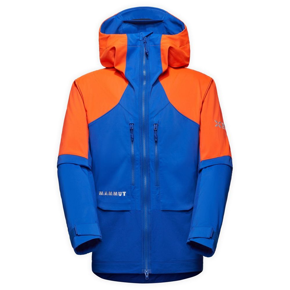 Eiger Nordwand Pro SO Hooded Jacket Men eiger blue-eiger orange