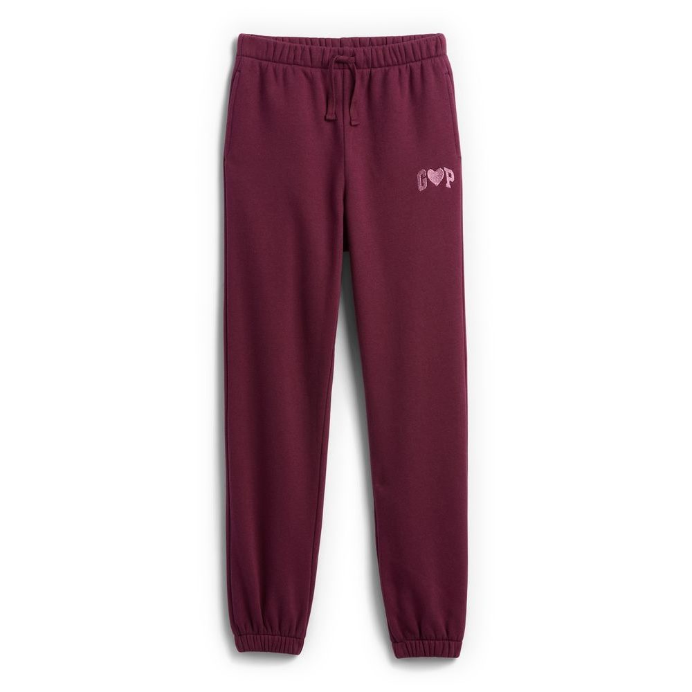 839207-04 Dětské tepláky s logem Červená