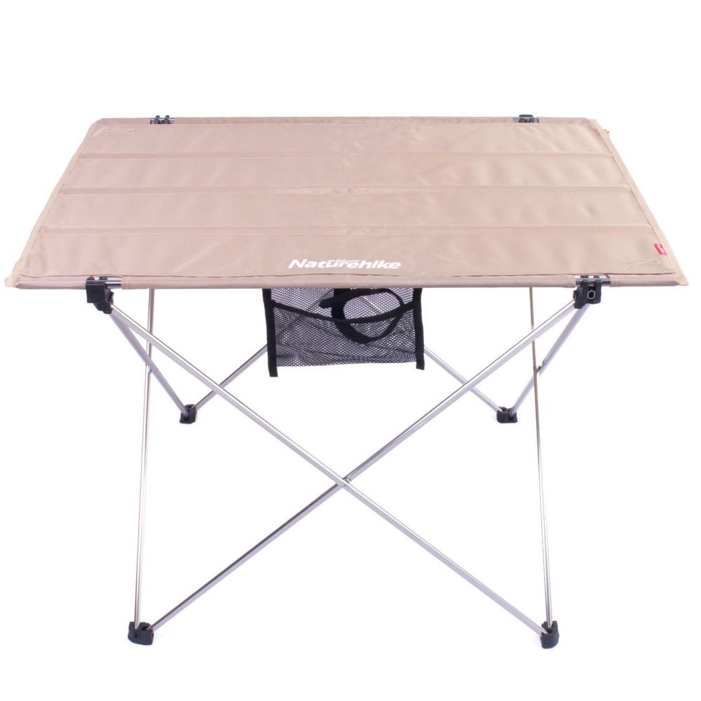 NH20JJ020-07 Kempingový stůl Hnědý