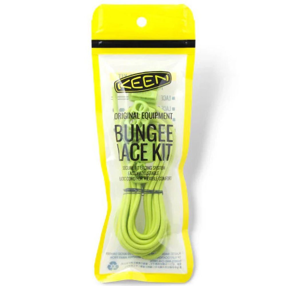 BUNGEE SHOELACE KIT, lime