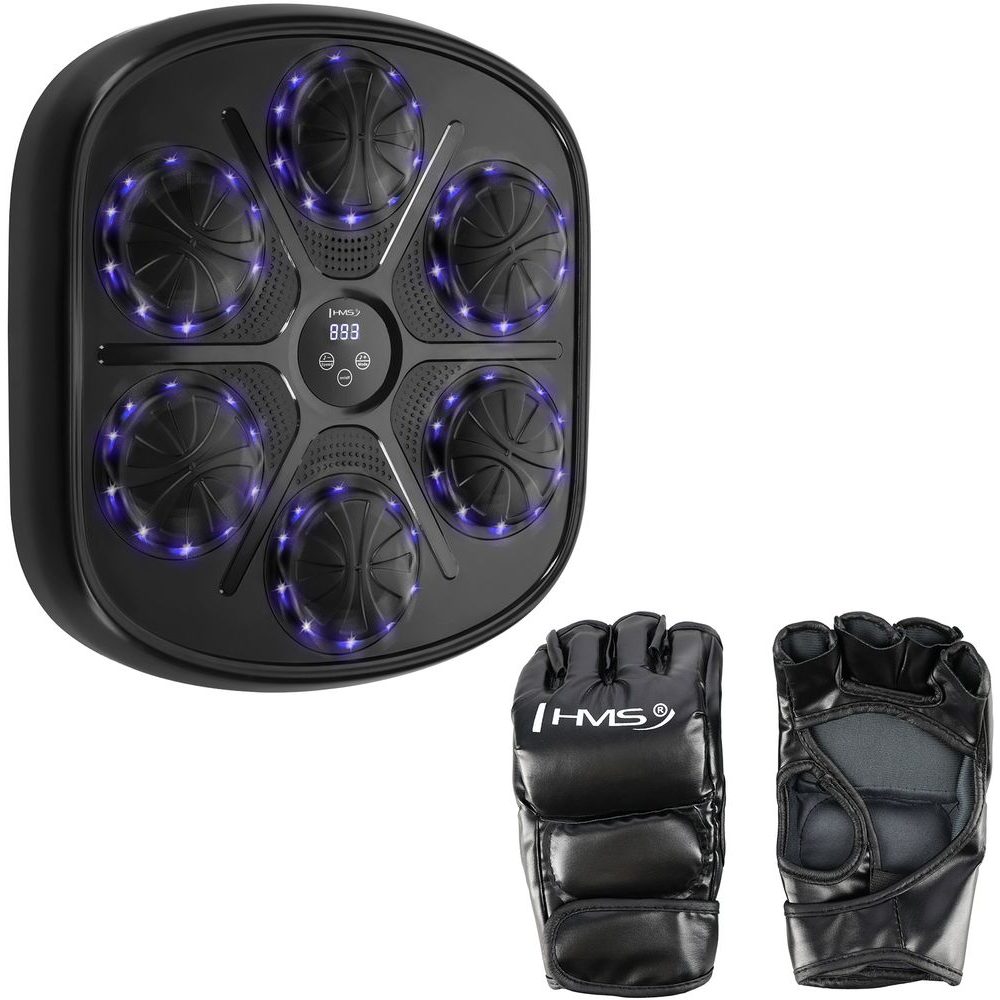 TB03 s LED, Bluetooth a rukavicemi (Music Boxing Machine)