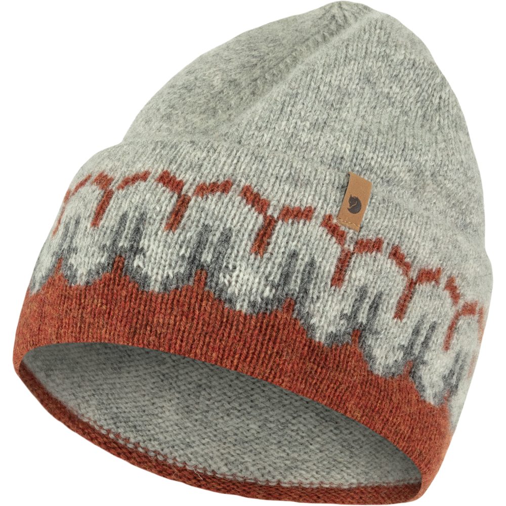 Övik Path Knit Beanie, Autumn Leaf-Grey