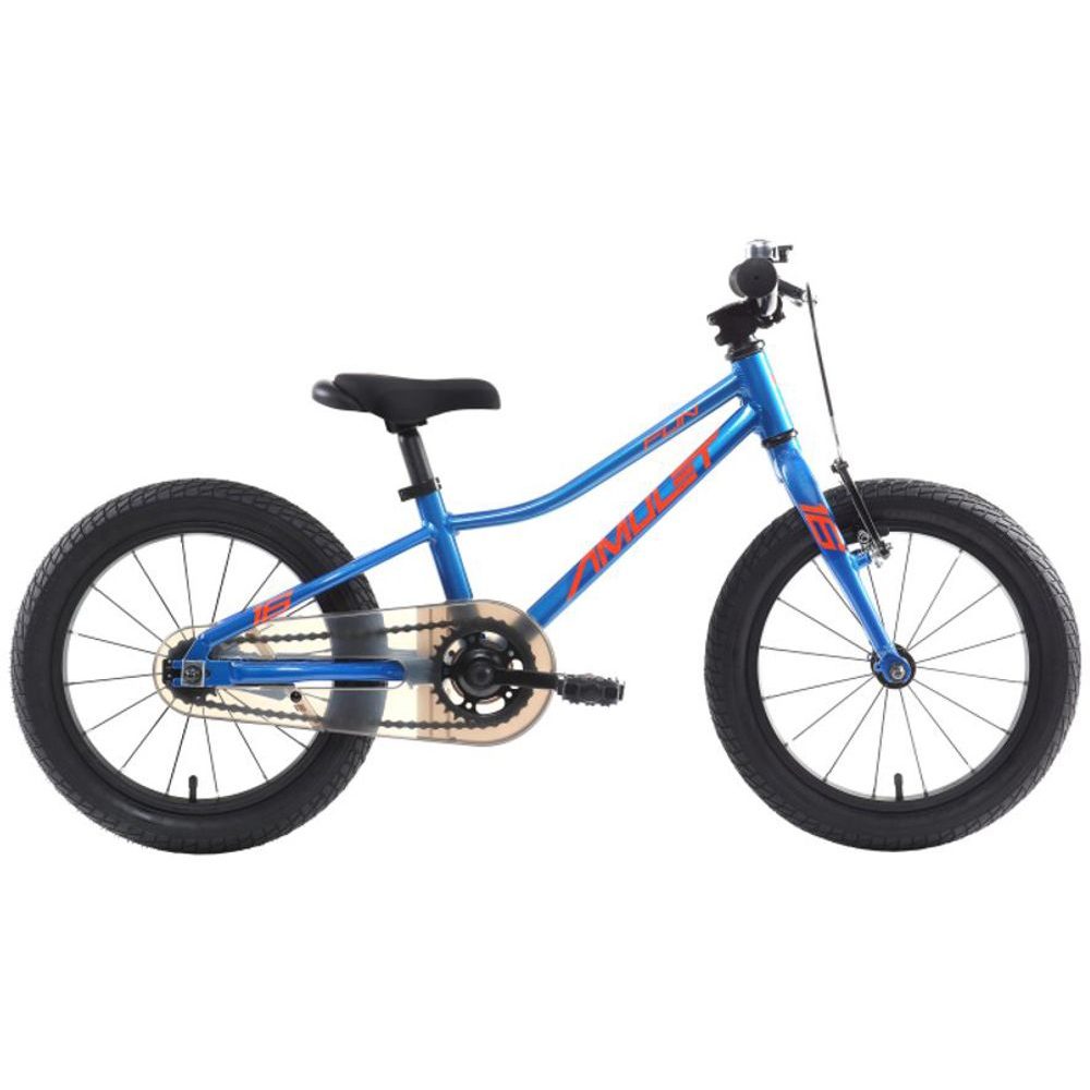 16 Fun, brilliant blue/orange