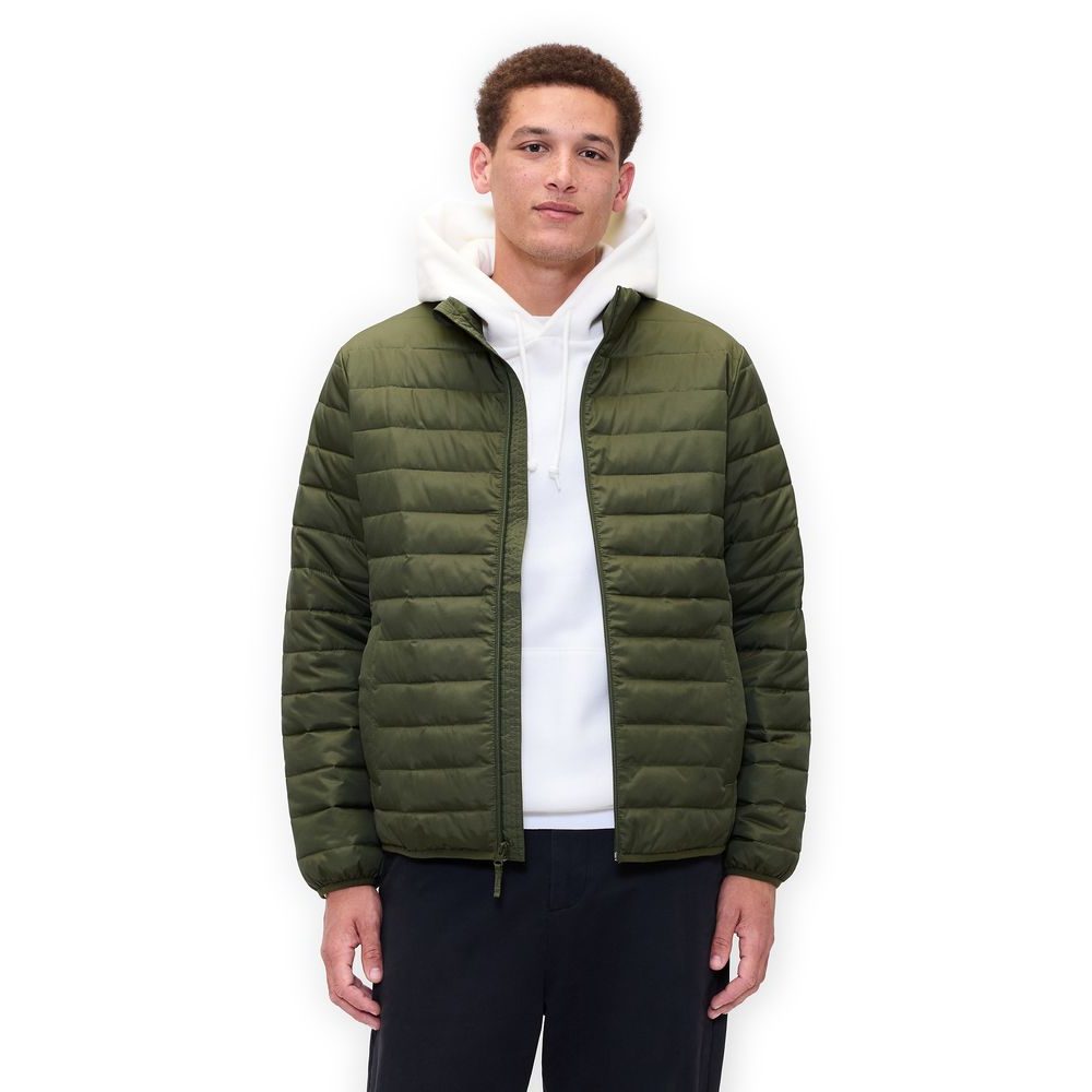 790583-02 Prošívaná bunda ColdControl Zelená