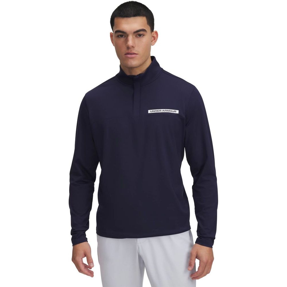 UA T2G 1/4 Zip-BLK