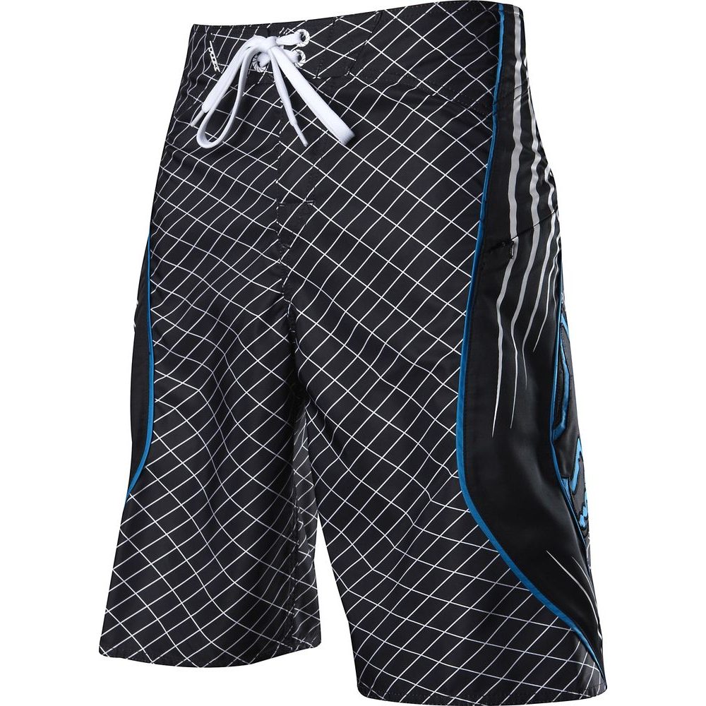 41010 001 Top Shell Boardshort - PLAID - pánské šortky