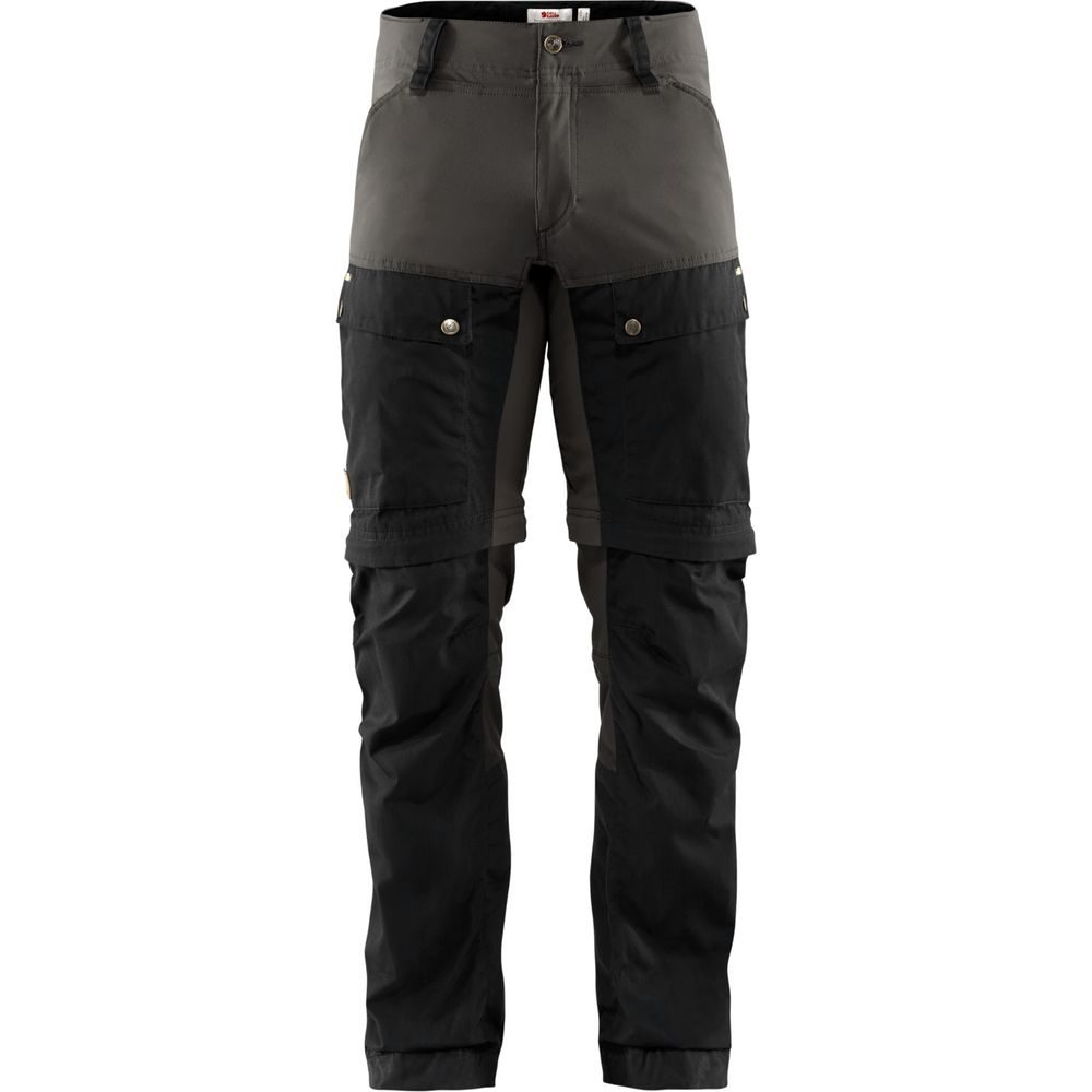 Keb Gaiter Trousers M, Black-Stone Grey
