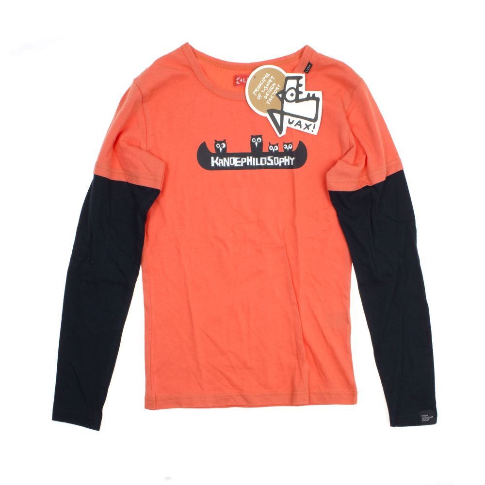 SKRATDA FALSCH PEACH / BLACK 235 - KANUPHILOSOPHY - Tričko s dlouhým rukávem