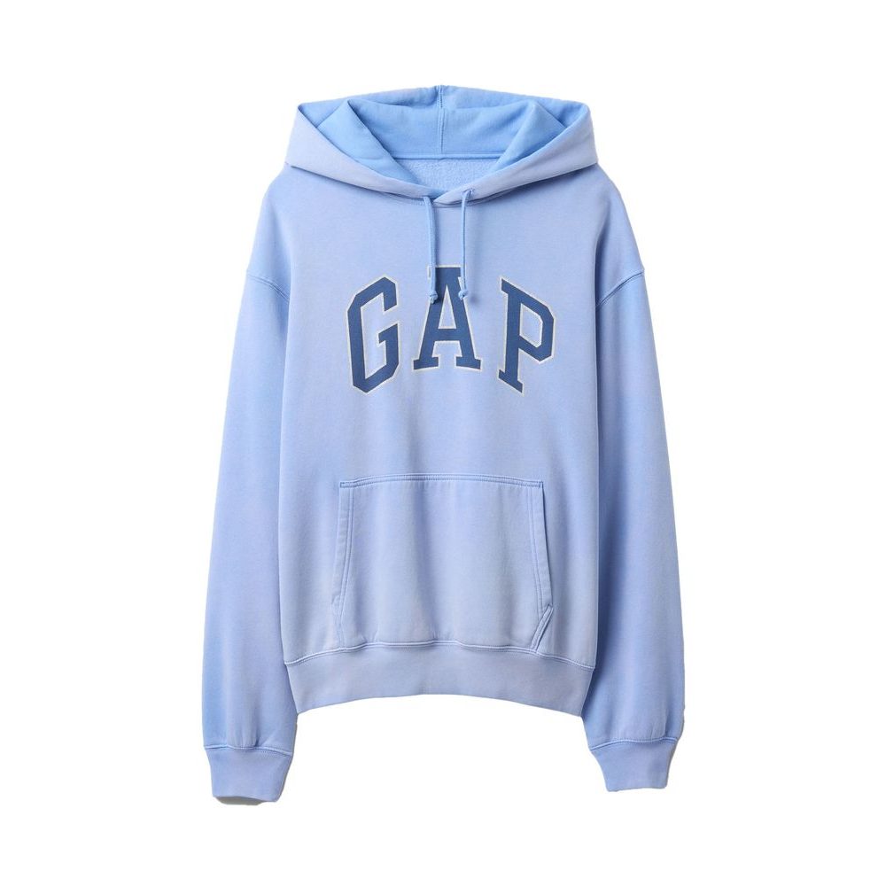 Oversize mikina s logem Americana Unisex Modrá