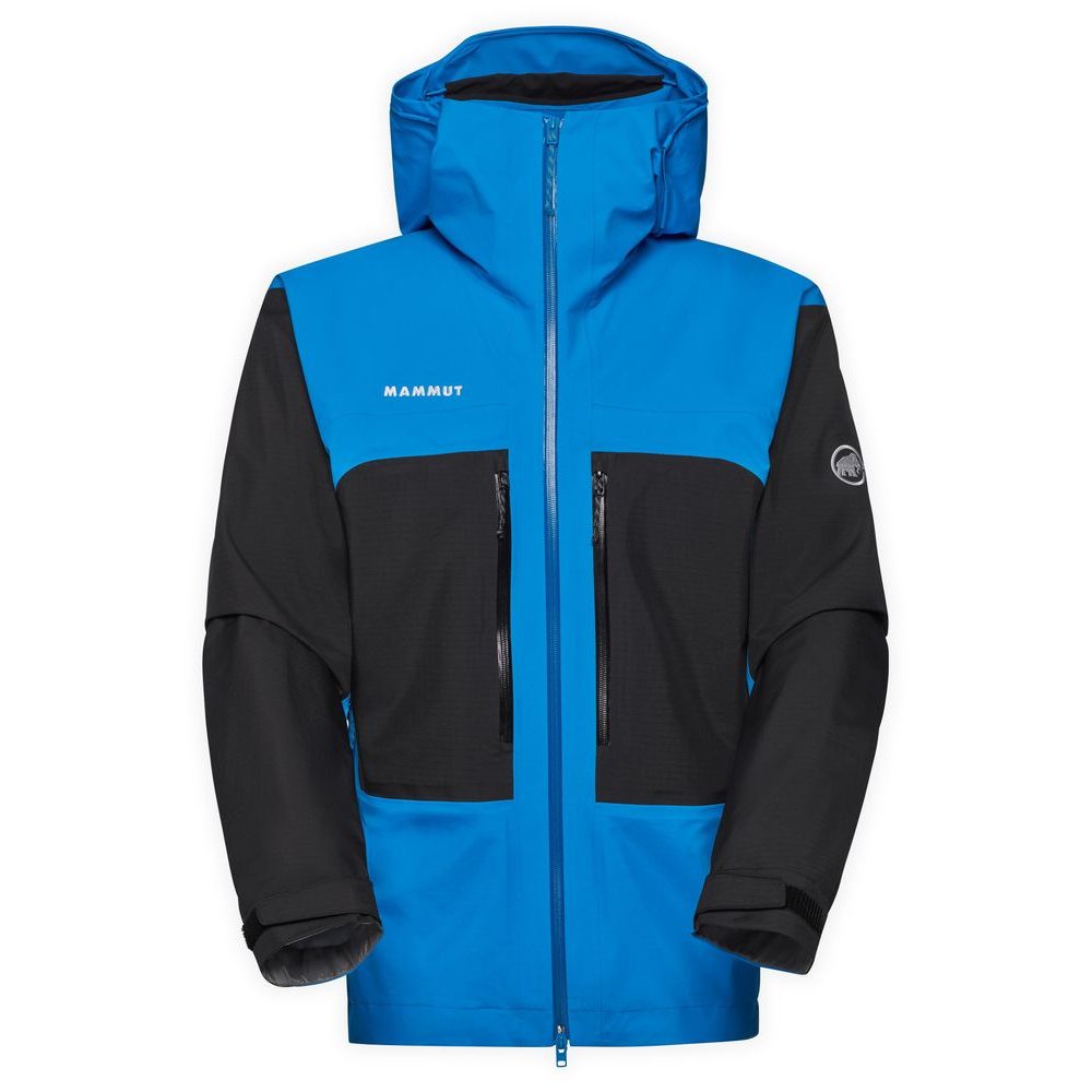 Taiss HS Hooded Jacket Men glacier blue-black